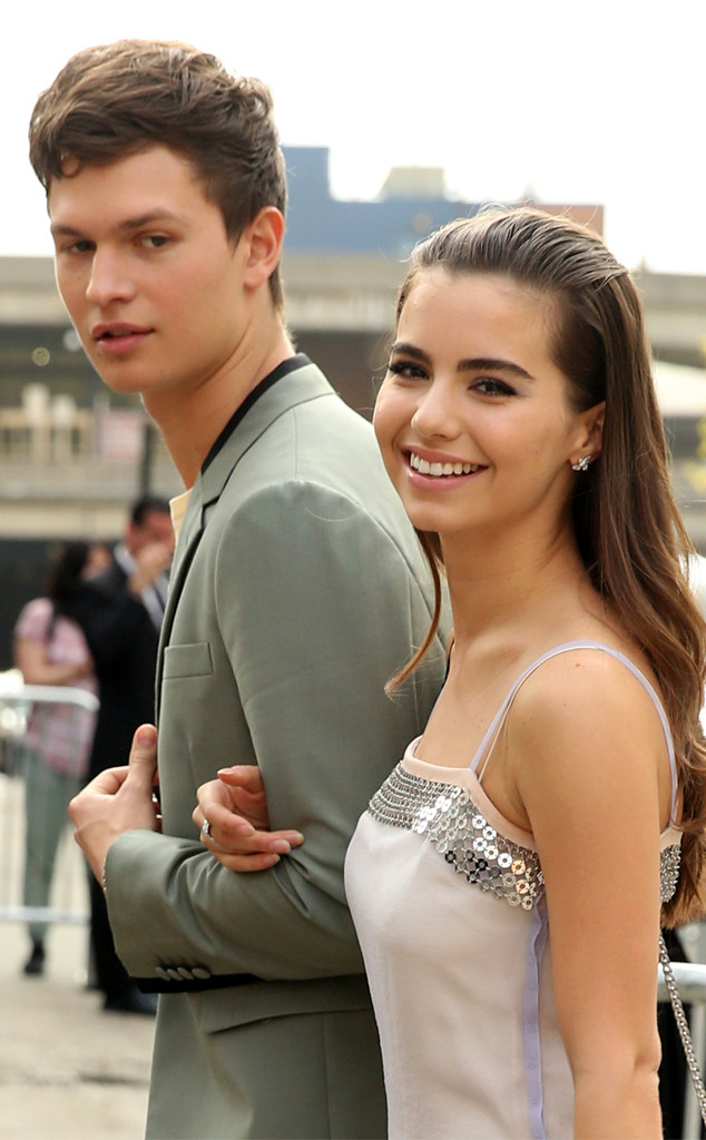 La colaboración soñada de Ansel Elgort con su novia Violetta Komyshan